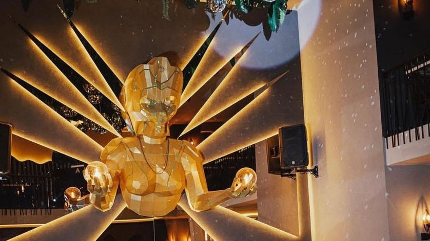 Geometric Goddess Sculpture