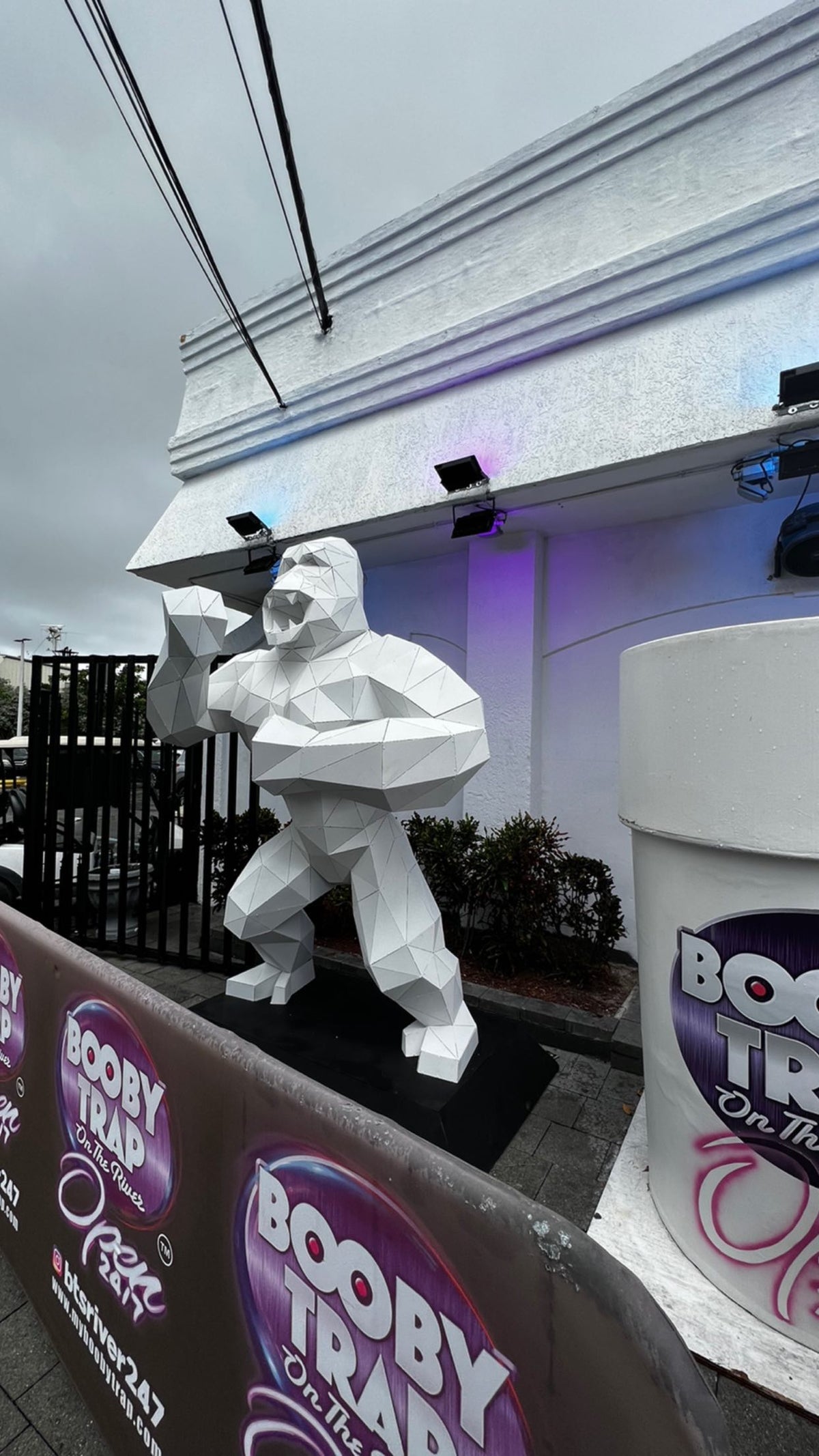 Geometric Gorilla Sculpture